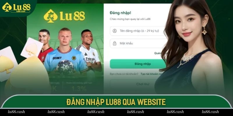 Đăng nhập LU88 qua website chính thống cực tiện lợi